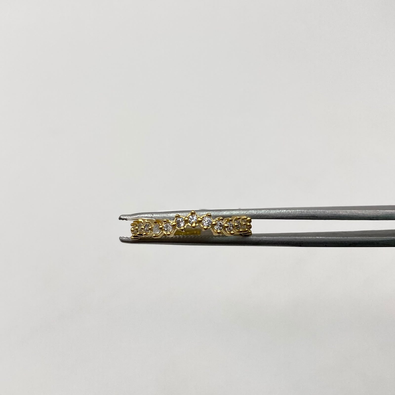 Anillo churumbela ondas Oro amarillo / Talla 5 1/2 / 1,15 Gr