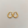 Candonga Entorchada Oro amarillo 18k 1,45 Gr / 1,6 Cm