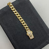 Pulso It Cubana Monch Oro amarillo 18k 13,1 Gr / 6,9 mm / 21,5 Cm