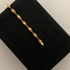 Pulso Rustica Oro amarillo 18k 2,95 Gr / 4,2 mm / 18,8 Cm Broche 0,60