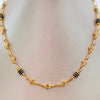 Cadena Rustica Trebol Diamantado Oro amarillo 18k 9,60 Gr / 3,8 mm / 60 Cm Broche 0,40