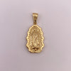 Dije Virgen de guadalupe siluet Oro amarillo 18k 2,17 Gr / 16,3 mm / 3,5 Cm