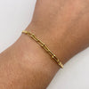 Pulso It Serpiente clip aro Oro amarillo 18k 3,83 Gr / 4 mm / 19,5 Cm