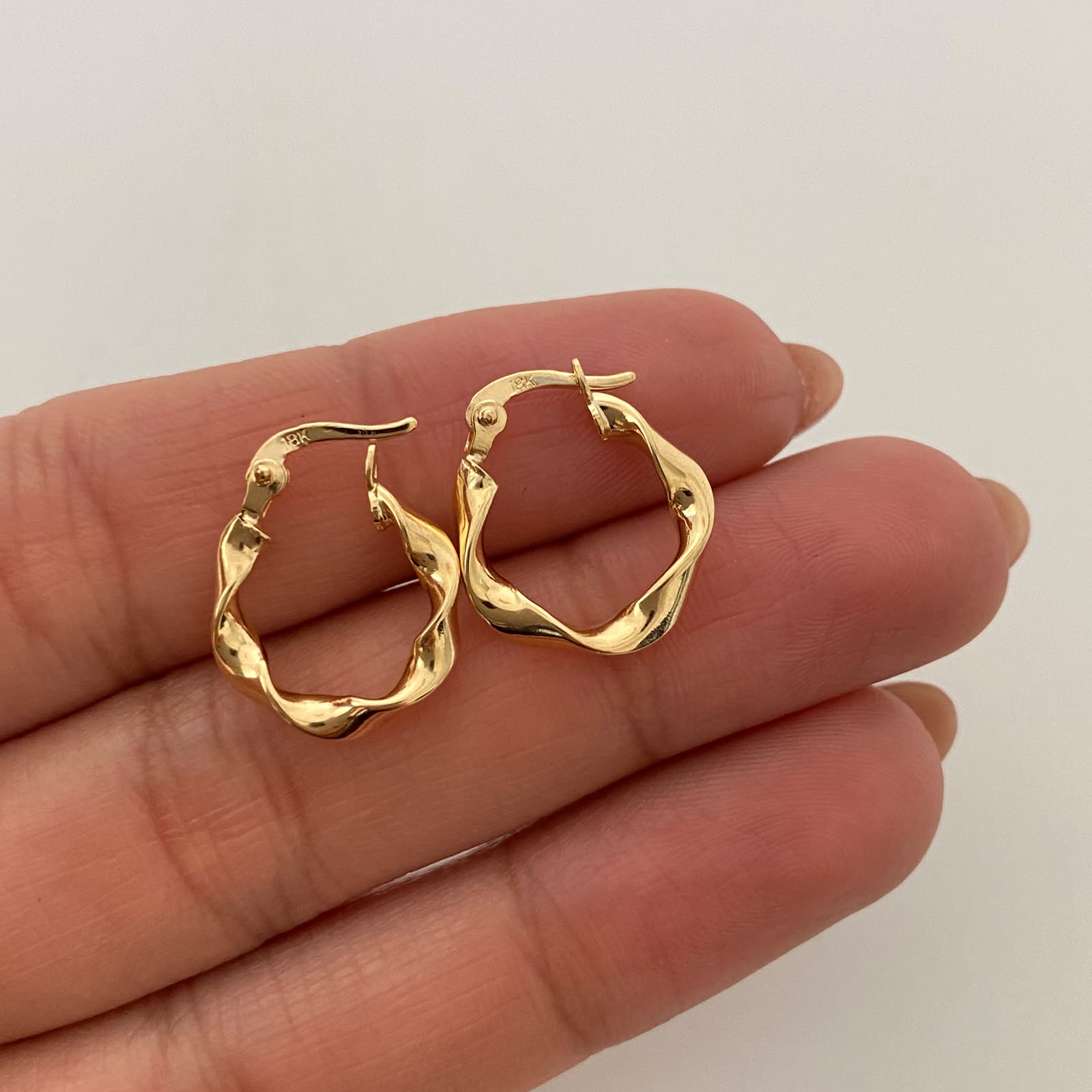 Candonga Candonga Oro amarillo 18k 1,15 Gr / 1,6 Cm