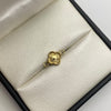 Herraje trebol diamantado Oro amarillo 18k 0,4 Gr / 1,3 Cm