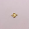 Herraje virgen guadalupe Oro amarillo 18k 0,39 Gr / 1,4 Cm