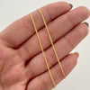 Cadena It China Espejo Oro amarillo 18k +1 / 1,8 Gr / 1,1 mm / 50 Cm