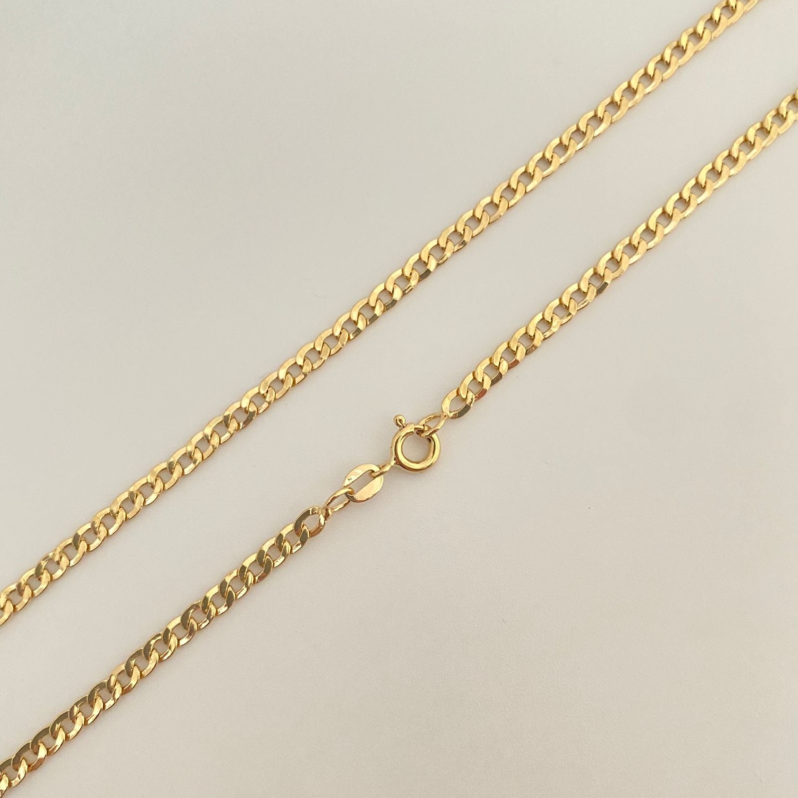 Cadena It cubana Oro amarillo 18k 6,7 Gr / 3,35 mm / 60 Cm