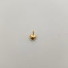 Dije Corazon Inflado Oro amarillo 18k 0,3 Gr / 6,4 mm / 1 Cm