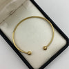 Aro It  Balin Oro amarillo 18k +4 / 5,45 Gr / 2,4 mm / 19 Cm