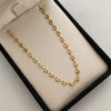 Cadena Gc Liso Oro amarillo 18k 5,60 Gr / 3,4 mm / 50 Cm Broche 0,30