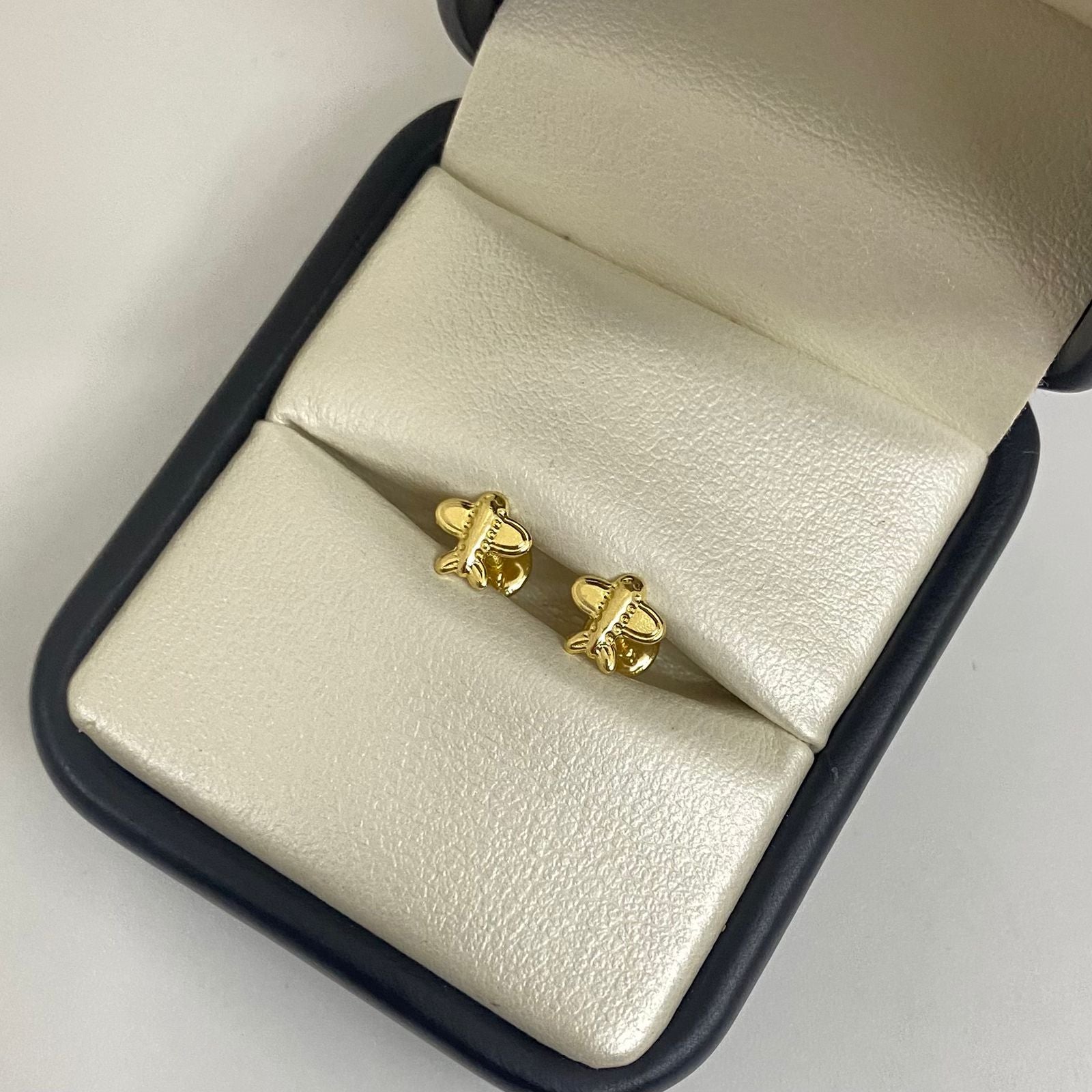 Topos avion Oro amarillo 18k 0,6 Gr / 6,8 mm