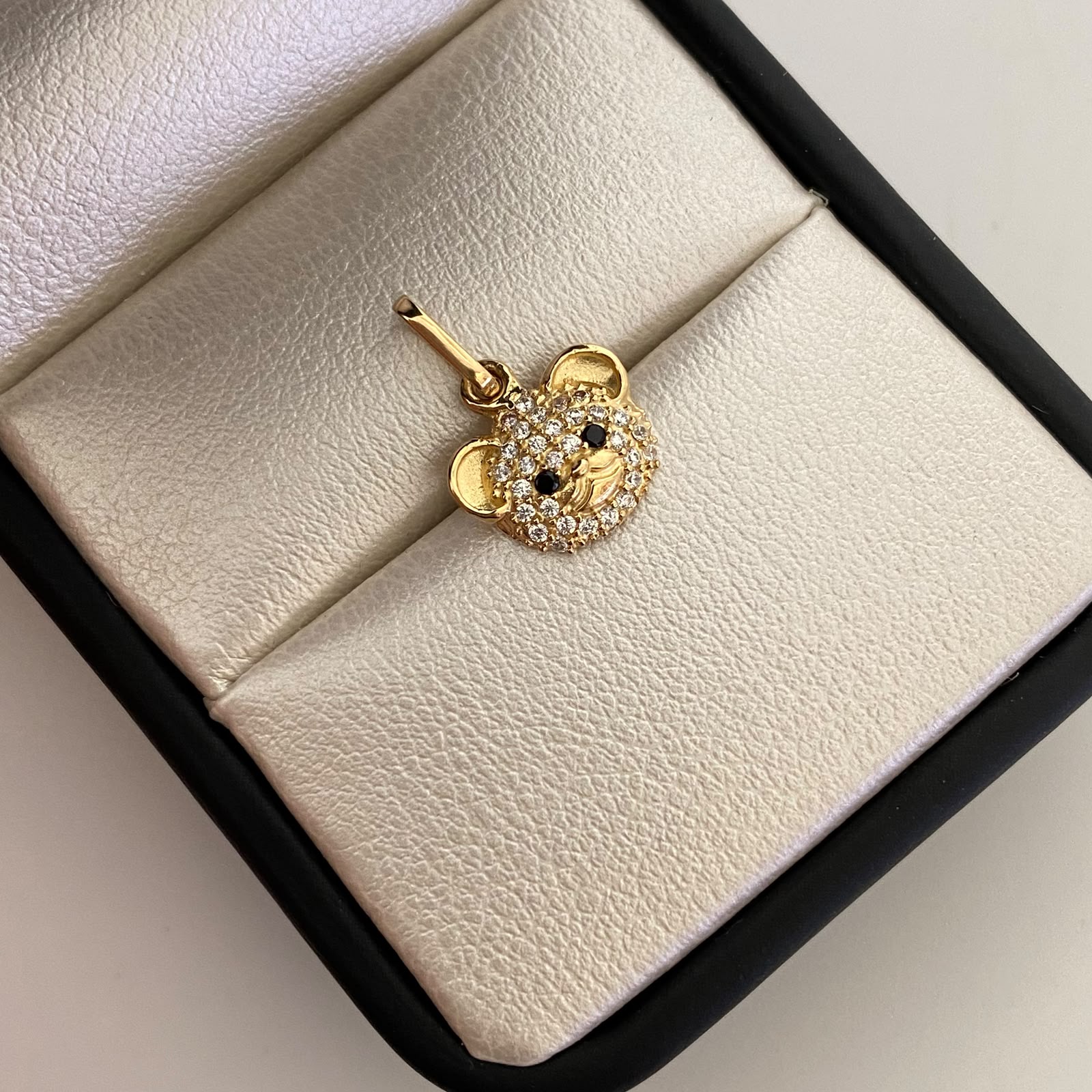 Dije Oso Casting Oro amarillo 18k 1,15 Gr / 12 mm / 1,7 Cm