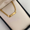 Pulso bebé It Chino Placa Oro amarillo 18k +1 / 2,45 Gr / 3,6 mm / 14 Cm