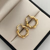 Candonga Entorchada Oro amarillo 18k 2 Gr / 1,5 Cm