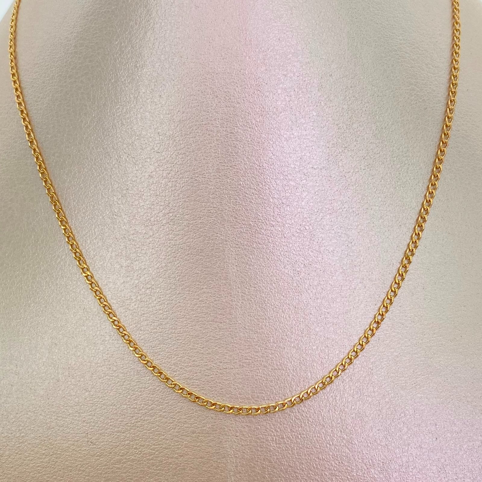Cadena It Cubana Oro amarillo 18k 2,3 Gr / 1,8 mm / 50 Cm