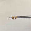 Topos Bola Diamantada 5mm Oro amarillo 18k 0,6 Gr