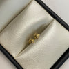 Topos bola lisa 3mm Oro amarillo 18k 0,4 Gr