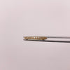 Dije letra M Oro amarillo 18k 0,9 Gr / 6,98 mm / 1,5 Cm
