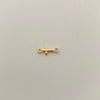 Herraje Cruz Oro amarillo 18k 0,2 Gr / 1,4 Cm