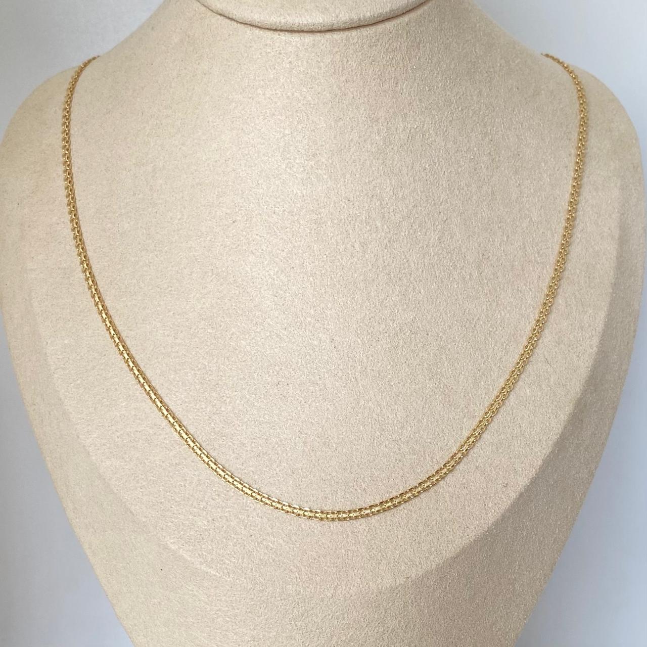 Cadena china Oro amarillo 18k 4,80 Gr / 2,2 mm / 50 Cm