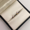Topos Circon morado Oro amarillo 18k 0,7 Gr / 3,8 mm