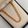 Pulso Cubana Monch Oro amarillo 18k +4 / 11,15 Gr / 6,4 mm / 20,5 Cm