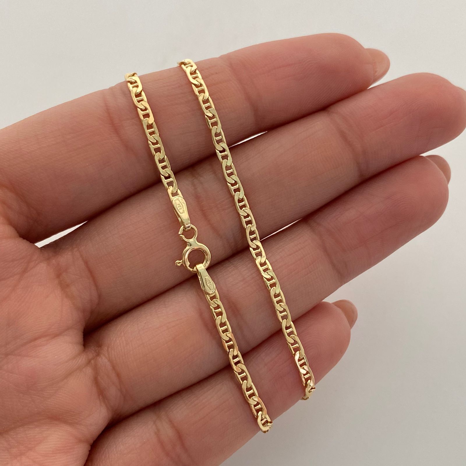 Cadena It Escalera Plana Especial Oro amarillo 18k 3,3 Gr / 2,3 mm / 50 Cm