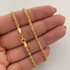 Cadena It tejido lazo Oro amarillo 18k +1 / 4,15 Gr / 2,5 mm / 60 Cm