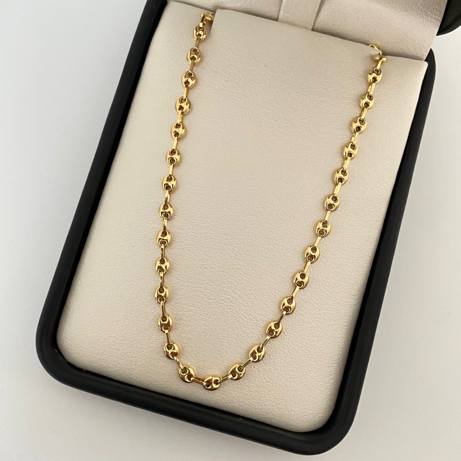 Cadena baby gc Oro amarillo 18k 6,30 Gr / 3,2 mm / 60 Cm Broche 0,30