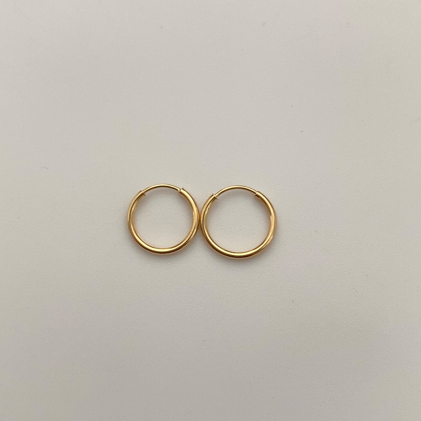 Candonga Imperdibles Oro amarillo 18k 0,5 Gr / 0,9 Cm