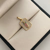 Dije Guadalupe Casting Oro amarillo 18k 2,15 Gr / 11,3 mm / 2 Cm