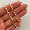 Cadena Rustica Oro amarillo 18k 11,80 Gr / 3,6 mm / 60 Cm Broche 0,60