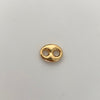 Herraje Gc Oro amarillo 18k 0,4 Gr / 1 Cm