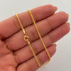 Cadena It Franco Oro amarillo 18k +1 / 4,45 Gr / 1,5 mm / 60 Cm