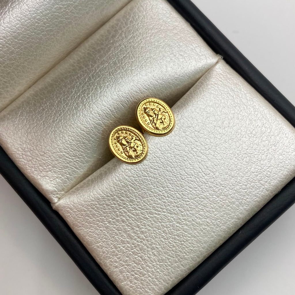 Topos Virgen del Carmen Oro amarillo 18k 0,7 Gr / 6,4 mm