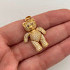 Dije Oso Articulado Casting Blanco Oro amarillo 18k 6,7 Gr / 18,5 mm / 3,3 Cm