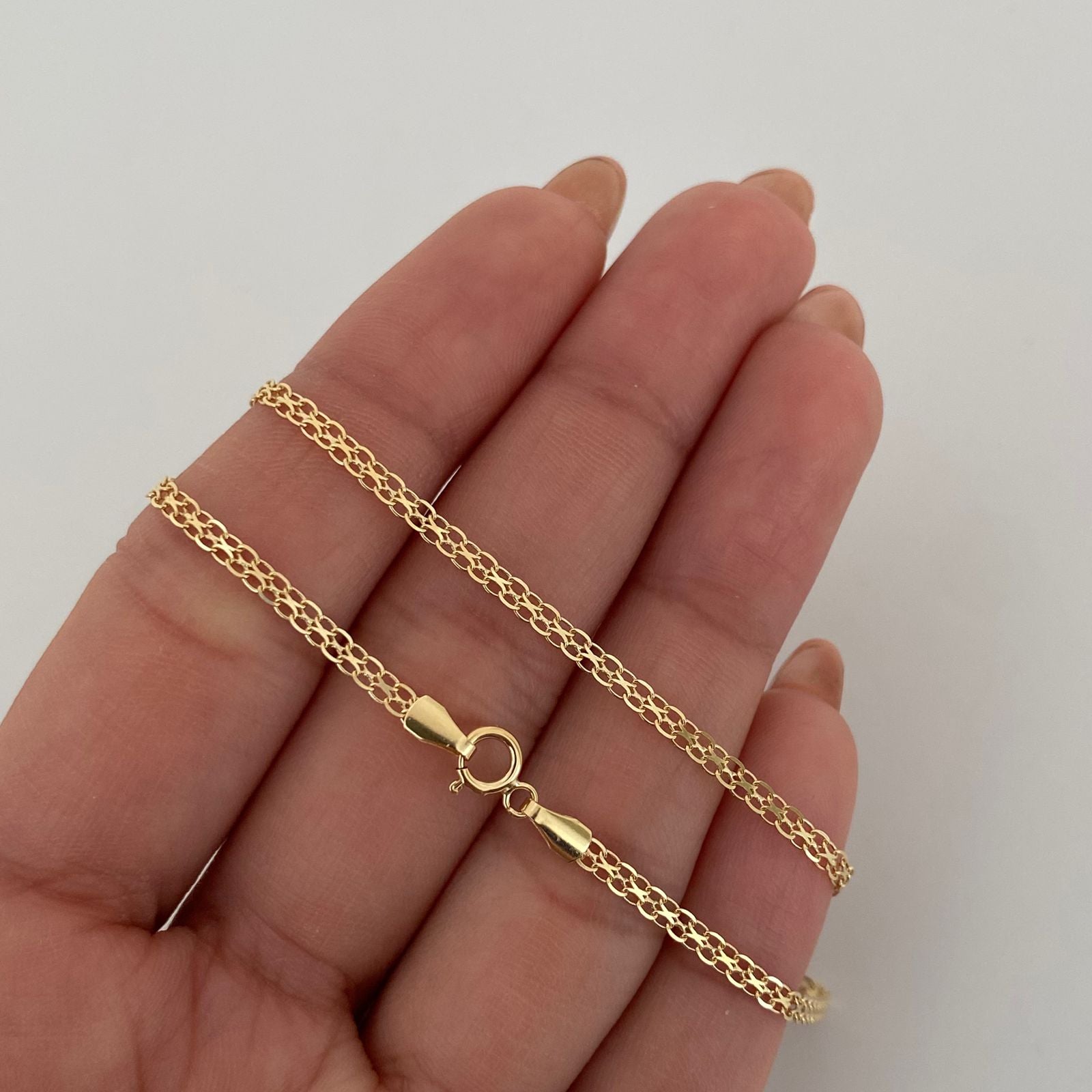 Cadena It china Oro amarillo 18k 3,20 Gr / 2,2 mm / 50 Cm