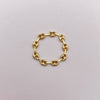 Anillo Baby Gc Oro amarillo 18k / Talla 7 / 0,7 Gr / 3,4 mm