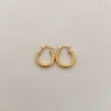 Candonga Entorchada Oro amarillo 18k 1,2 Gr / 1,5 Cm