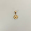 Dije Corona Rx Oro amarillo 18k 0,6 Gr / 10,1 mm / 1,9 Cm