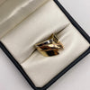 Anillo It  Tres oros 18k / Talla 6 / +2 / 4,3 Gr / 14,9 mm