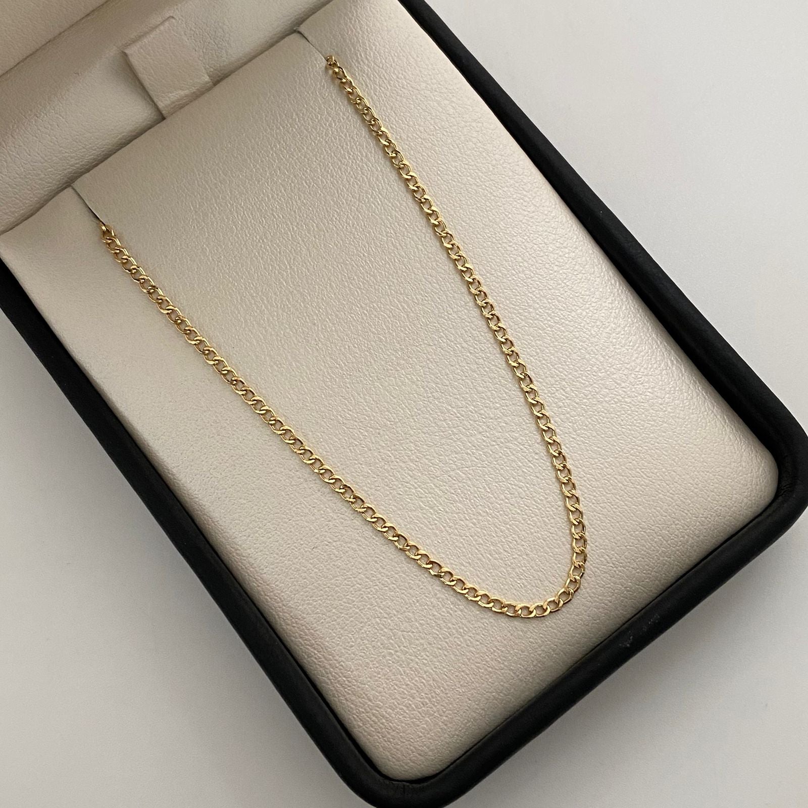 Cadena It Cubana Oro amarillo 18k 2,7 Gr / 1,9 mm / 60 Cm