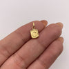 Dije letra C Oro amarillo 18k 0,35 Gr / 6,96 mm / 1,3 Cm