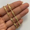Cadena Rustica Oro amarillo 18k 9,60 Gr / 4,3 mm / 60 Cm Broche 0,40