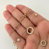 Cadena It circulos casting Oro amarillo 18k +4 / 4,25 Gr / 0,9 mm / 41 Cm