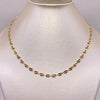 Cadena gc Tres oros 18k 5,80 Gr / 4,10 mm / 45 Cm Broche 0,40