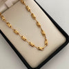 Cadena Rustica Corona Rx Oro amarillo 18k 11,65 Gr / 4,4 mm / 60 Cm Broche 0,60