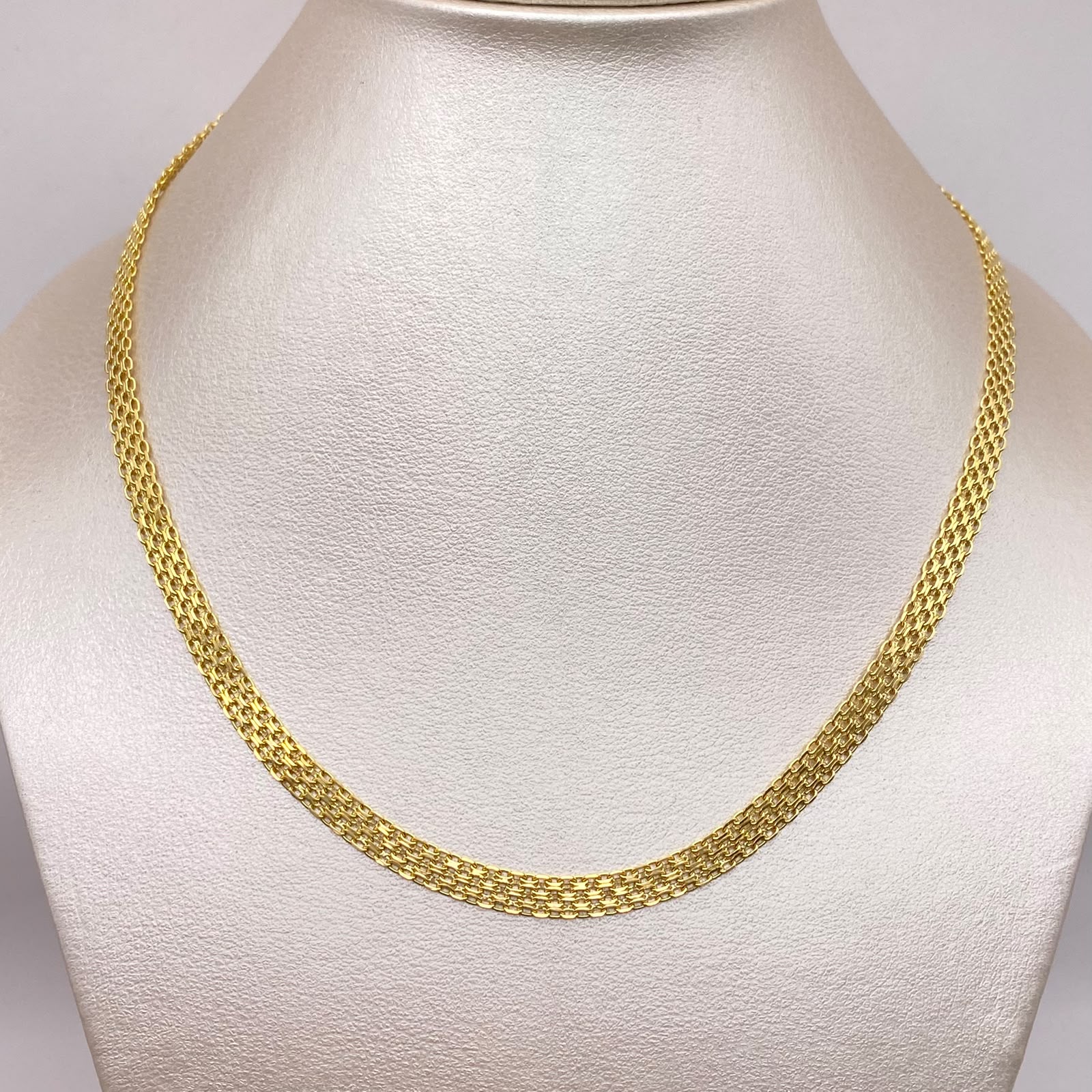 Cadena It china Oro amarillo 18k +1 / 6 Gr / 4,41 mm / 50 Cm