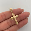Dije Cruz Cristo Oro amarillo 18k 1,45 Gr / 17,6 mm / 3,6 Cm